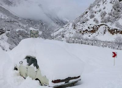 هواشناسی ایران 99، 10، 7، تداوم بارش برف و باران در 9 استان، افزایش آلودگی هوا در کلان شهرها