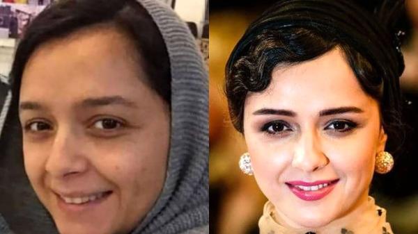 عکس های لو رفته از 10 خانم بازیگر زن بدون آرایش ، مقایسه قبل و بعد !