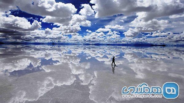دریاچه سالار دی ایونی ، بزرگ ترین آینه دنیا