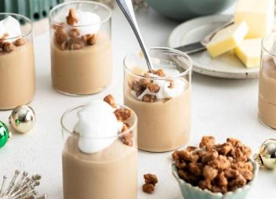 طرز تهیه پودینگ باتر اسکاچ